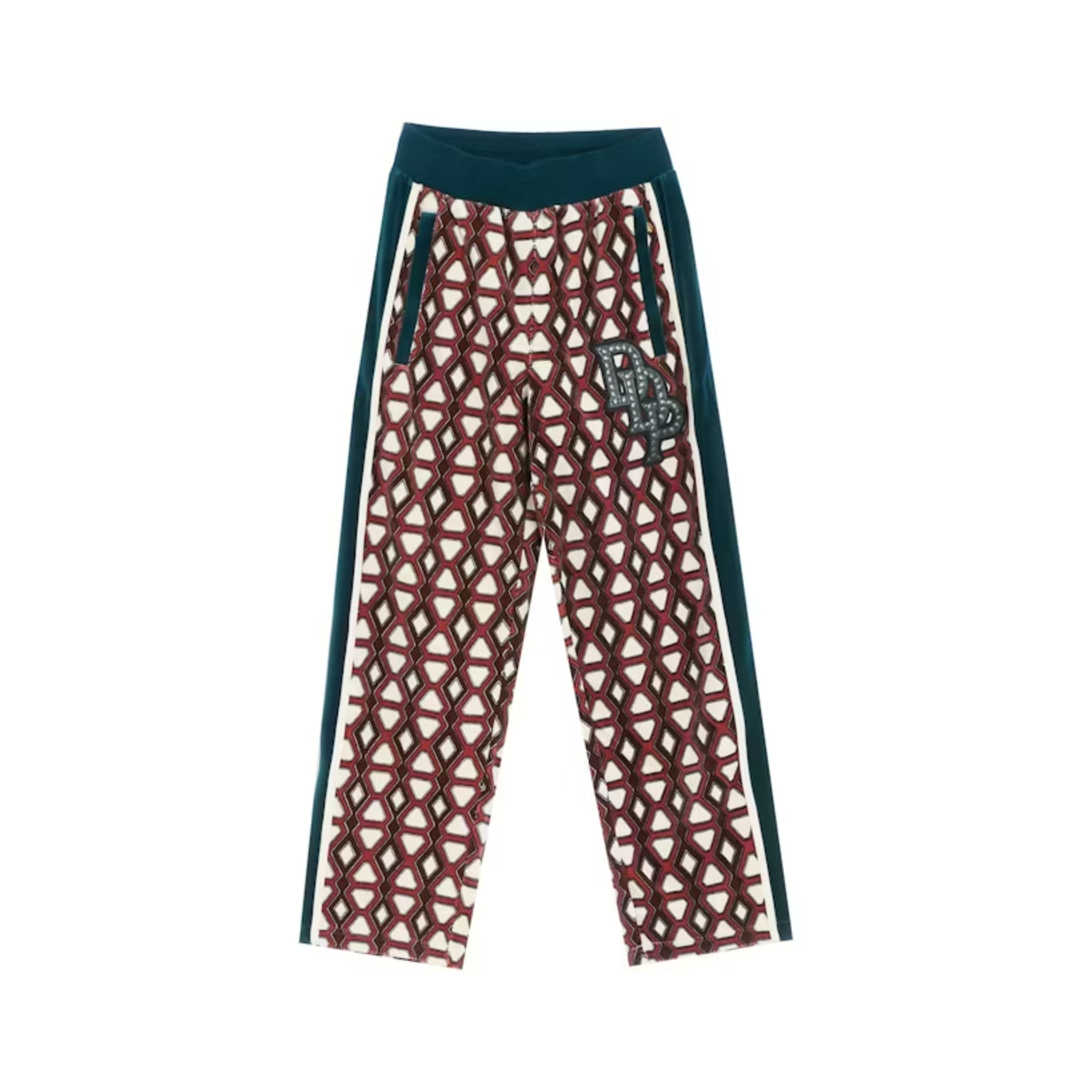 Puma Track Pants X Dapper Dan T7 Green-Brown